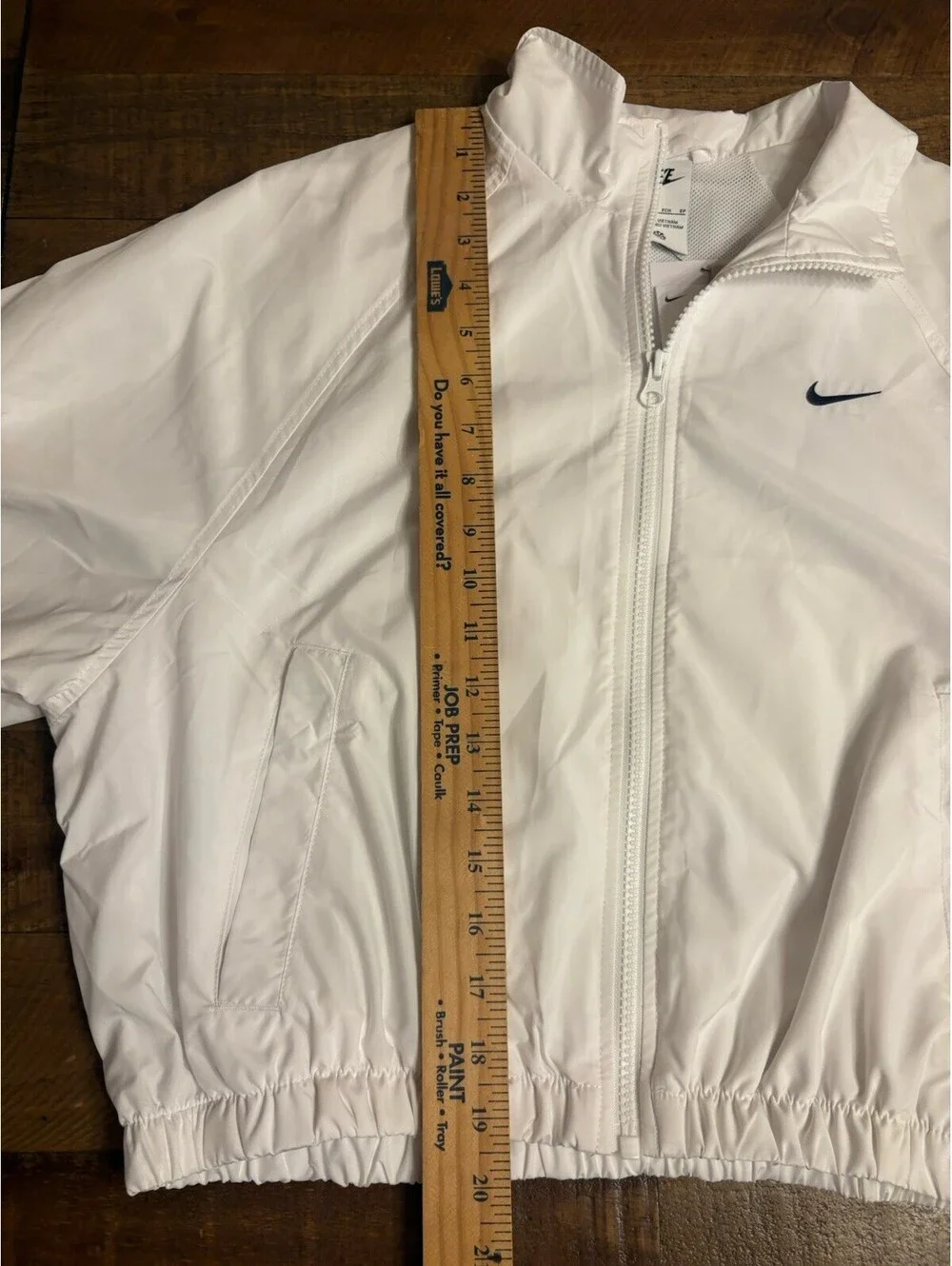 Nike Sportswear Oversized UV Track Jacket Women’s Size XS White NWT $80